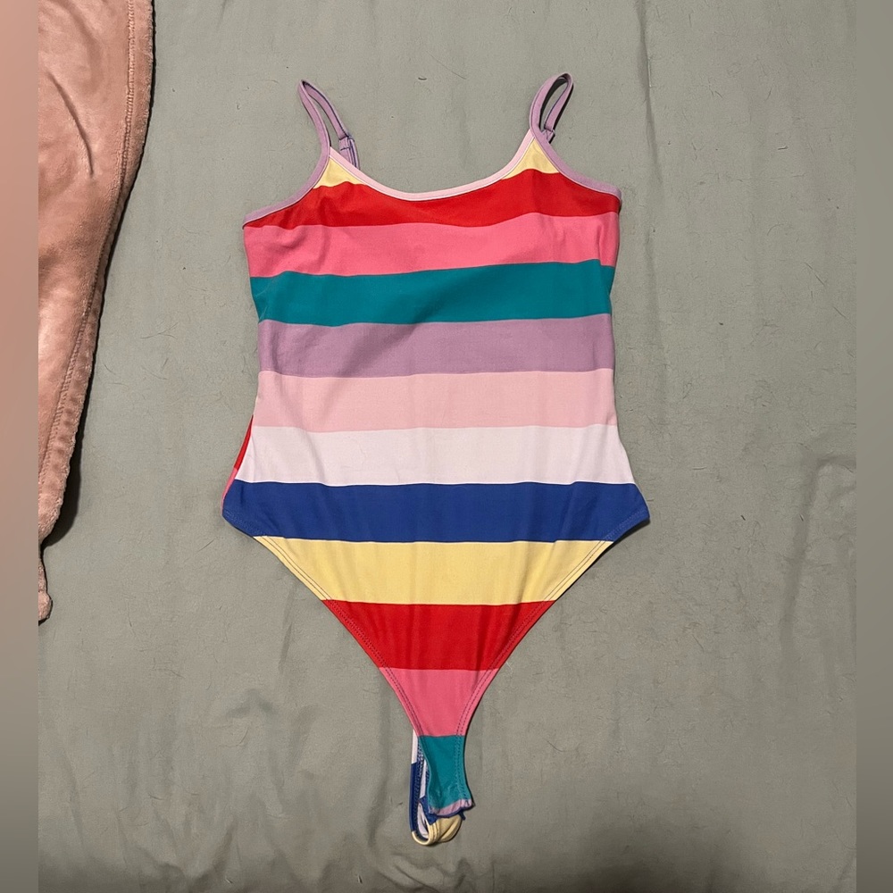 Spaghetti strap bodysuit